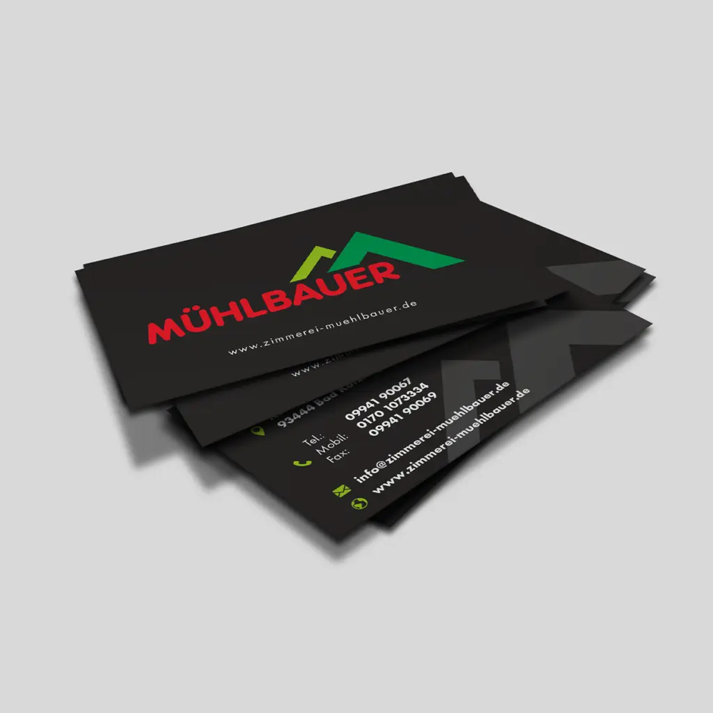 Design und Bestellung von Visitenkarten mit Wiedererkennungswert.