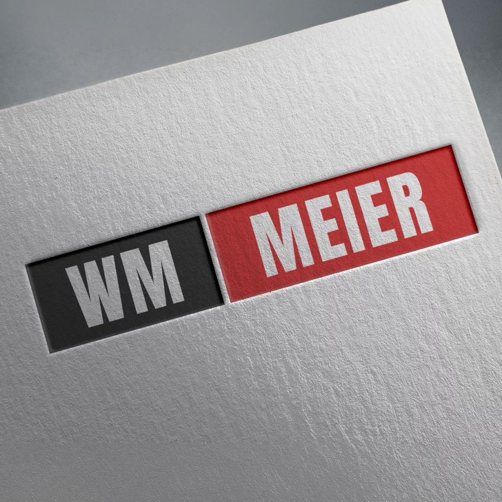 Logooptimierung und Farbanpassung für die WM Meier GmbH
