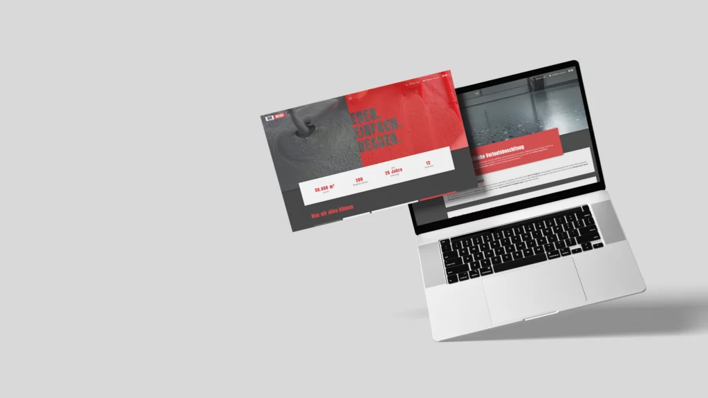 Webdesign und Corporate Branding für die WM Meier GmbH